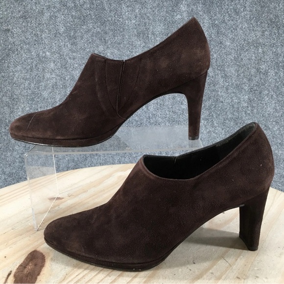 STUART WEITZMAN | Brown Suede Women's Heels Size 9 - Picture 7 of 8